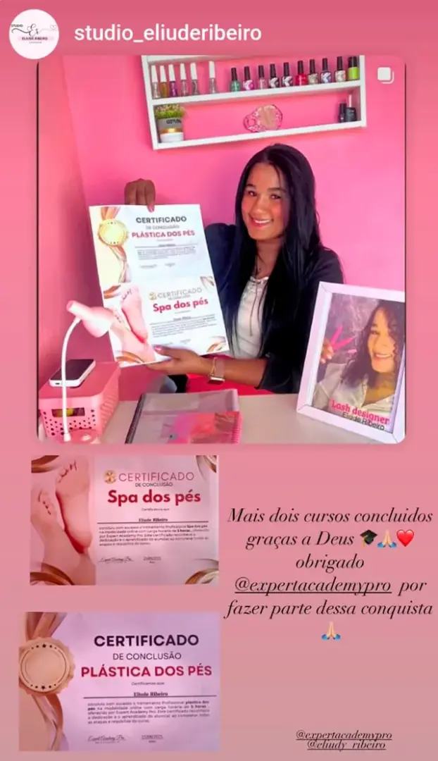 Depoimento de aluna