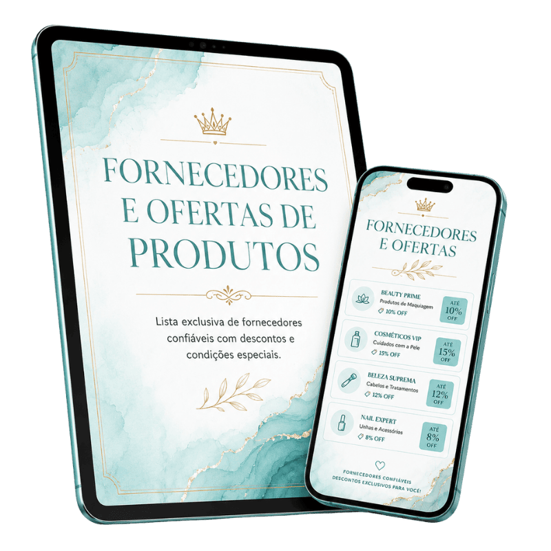 Lista de fornecedores