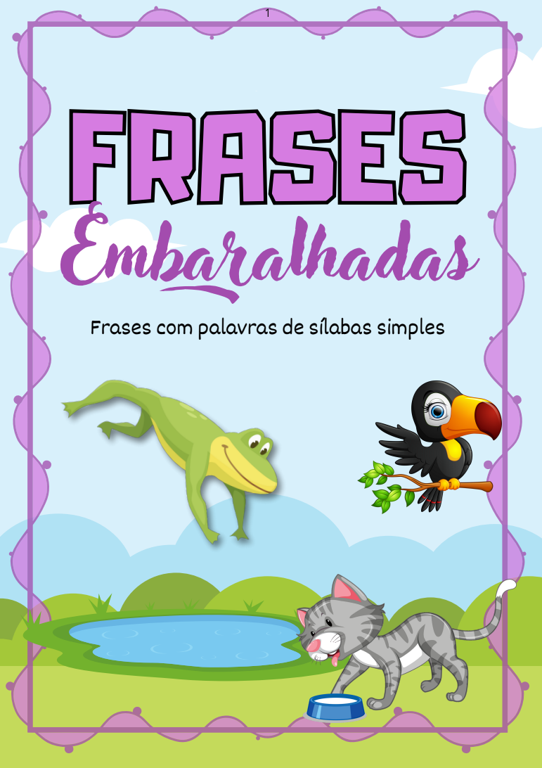 Capa do material Frases Embaralhadas