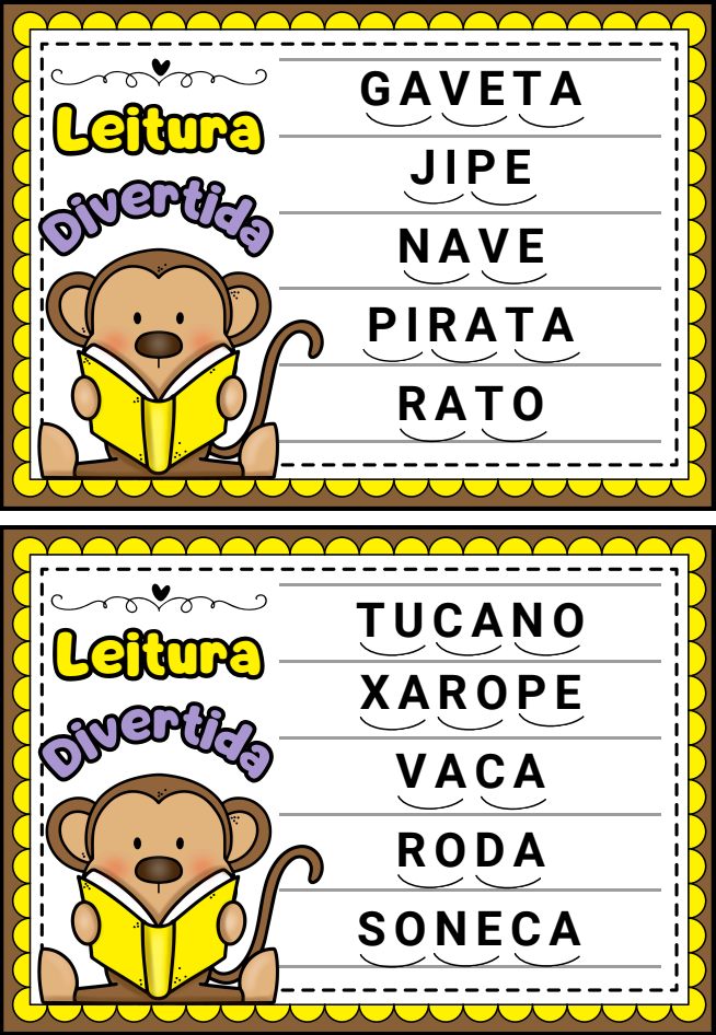 Capa do material Leitura Divertida